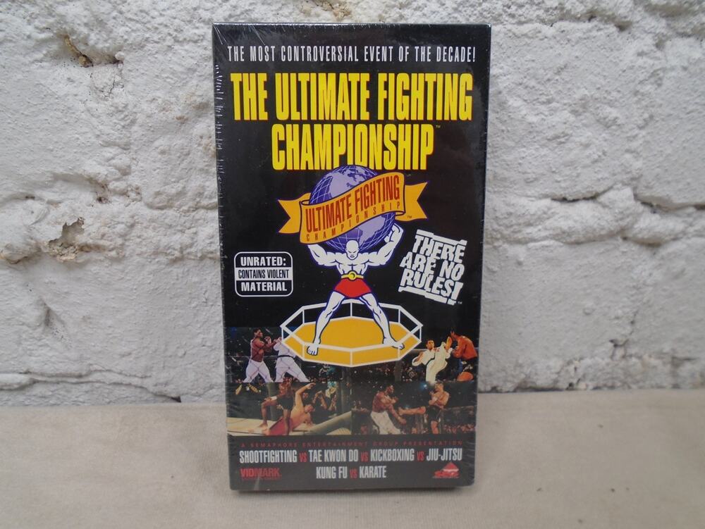 1994 UFC The Ultimate Fighting Championship 2 VHS Sealed Royce Gracie Patrick